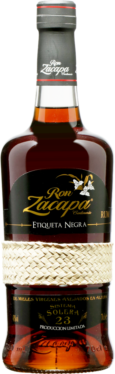 23 years old Etiqueta Negra Rum von ZACAPA aus Guatemala