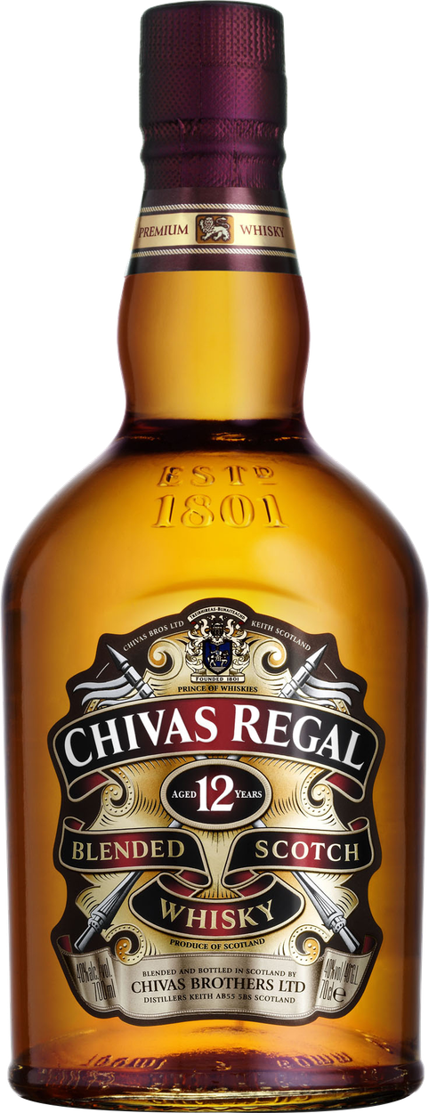 12 years Blended Scotch Whisky von CHIVAS REGAL aus Großbritannien