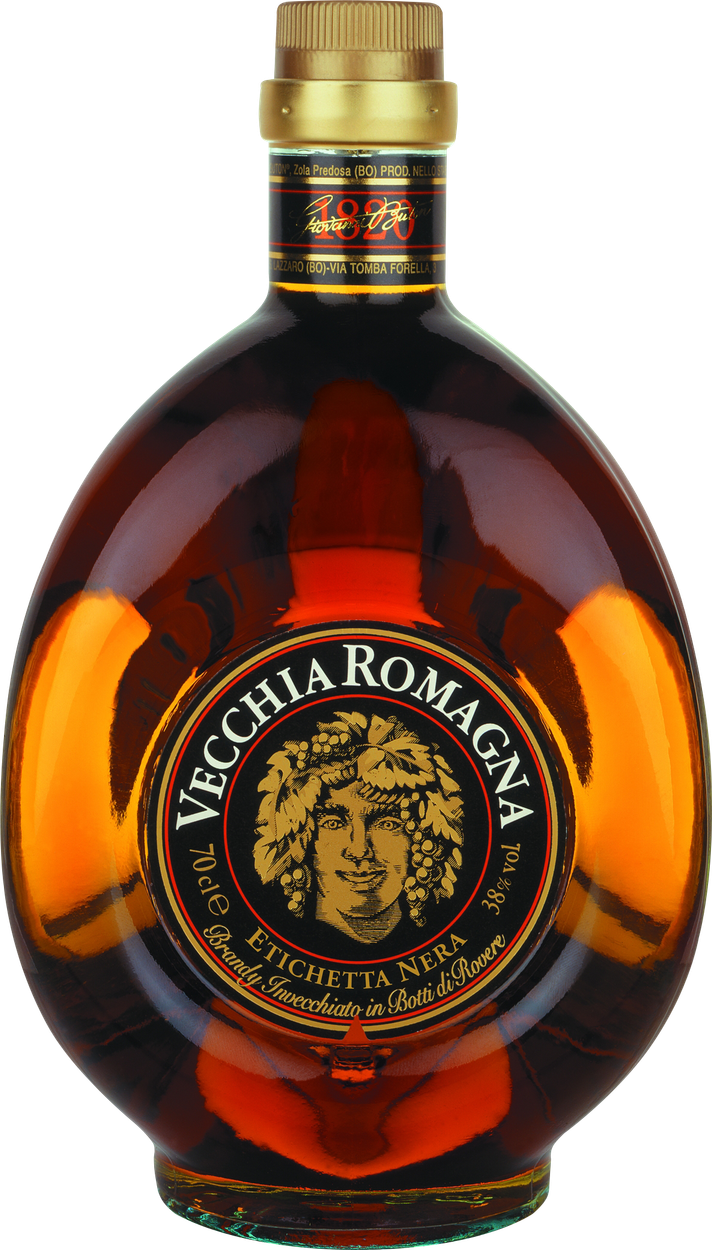Etichetta Nera Brandy von VECCHIA ROMAGNA aus Italien