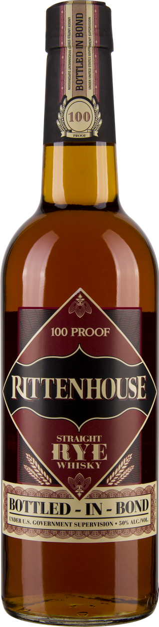 Straight Rye Whiskey von RITTENHOUSE aus USA