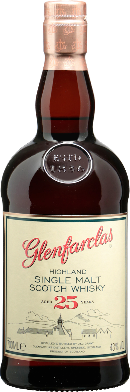 25 years Highland Single Malt Scotch Whisky von GLENFARCLAS aus Großbritannien