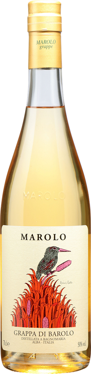 Grappa di Barolo Barriques Invecchiato im Geschenkkarton von MAROLO aus Italien