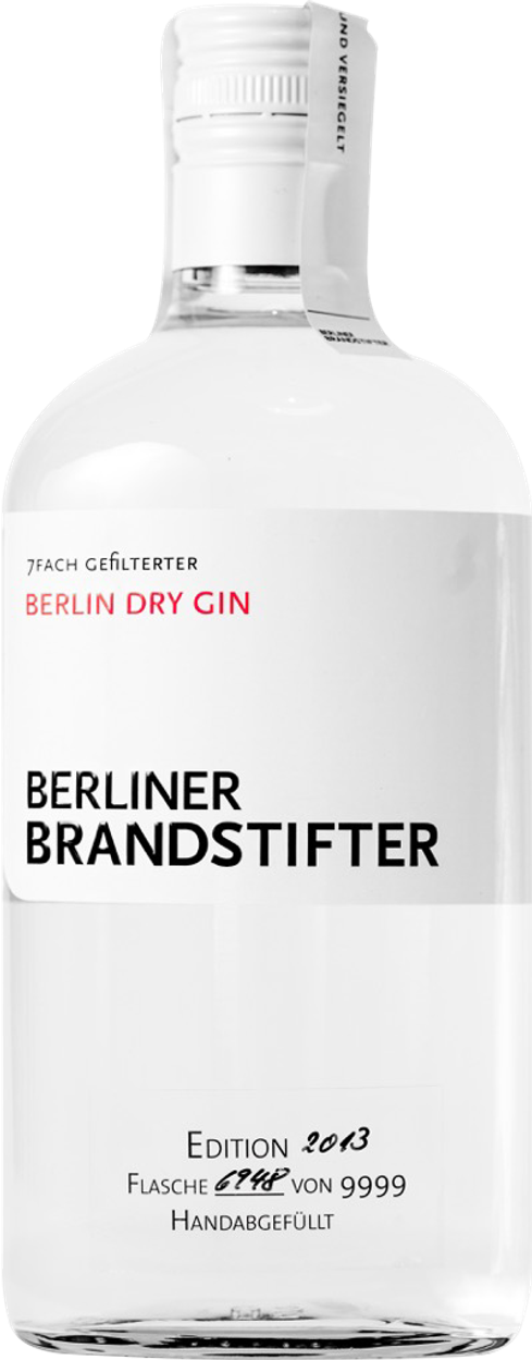 Berlin Dry Gin von BERLINER BRANDSTIFTER aus Deutschland