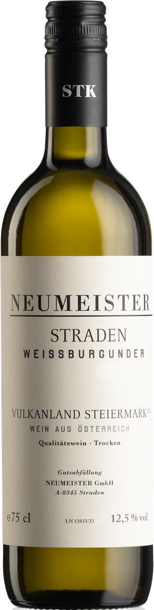 Weißburgunder Straden Vulkanland Steiermark DAC bio 2024 von NEUMEISTER aus Österreich