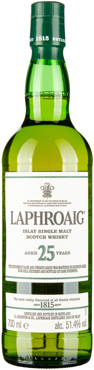 25y Cask Strength Edition Islay Single Malt Scotch Whisky von LAPHROAIG aus Großbritannien