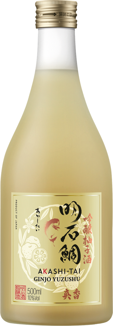 Ginjo Yuzushu Sake von AKASHI-TAI aus Japan