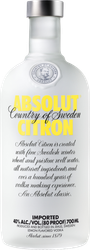 WSchweden Citron Flavoured Vodka ABSOLUT