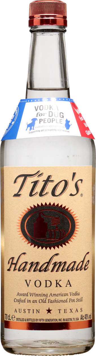 Handmade Vodka von TITO'S aus USA