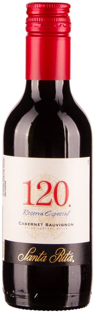 Wein aus Chile Cabernet Sauvignon 120 2023 Glasflasche