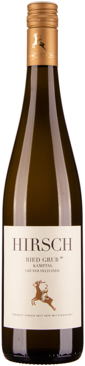 Grüner Veltliner Ried Grub 1ÖTW Kamptal DAC bio 2022 von HIRSCH aus Österreich