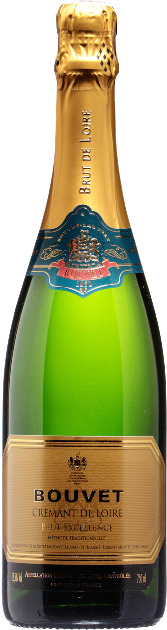 Crémant de Loire AOC Brut Blanc Cuvée Excellence von BOUVET-LADUBAY aus Frankreich
