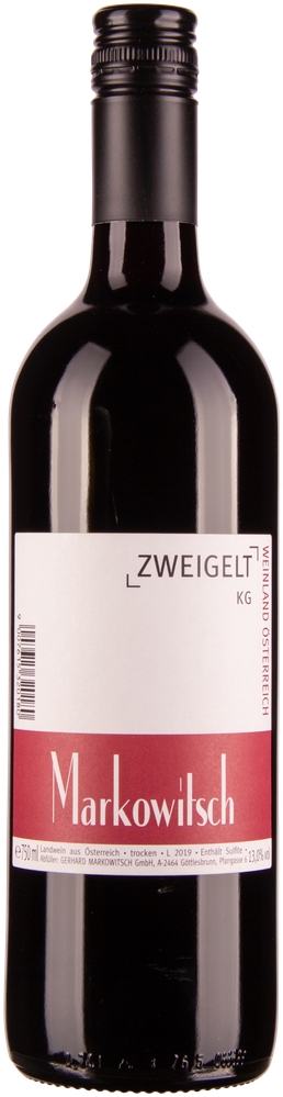 Wein aus Österreich Zweigelt KG 2023 Glasflasche