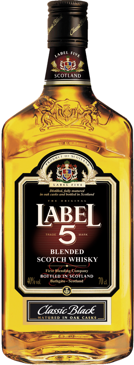 Blended Scotch Whisky von LABEL 5 aus Großbritannien