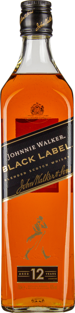 WGroßbritannien 12 years Black Label Blended Scotch Whisky JOHNNIE WALKER