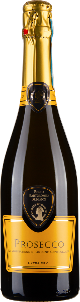 Prosecco Spumante DOC extra dry von BREGANZE aus Italien
