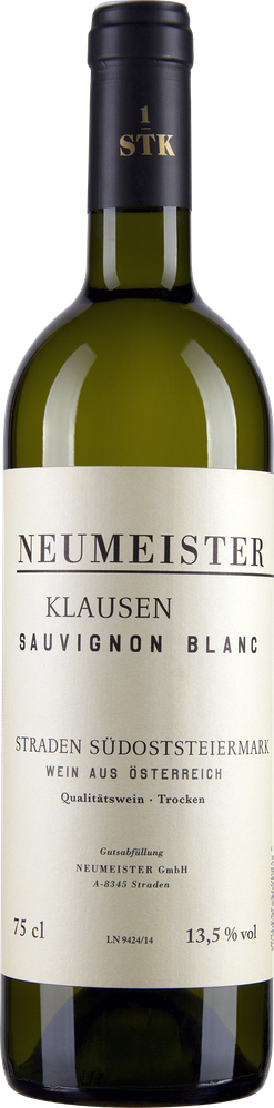 Wein aus Österreich Rarität Sauvignon Blanc Ried Klausen 1STK Vulkanland Steiermark DAC 2002 NEUMEISTER