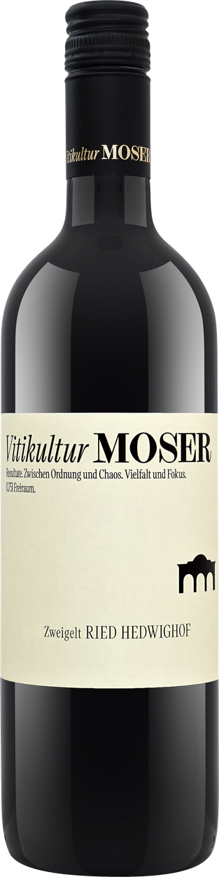 Zweigelt Hedwighof bio 2022 von VITIKULTUR MOSER aus Österreich
