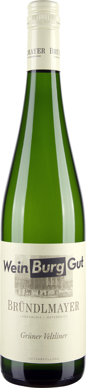 Grüner Veltliner Burgtheater 2024 von BRÜNDLMAYER aus Österreich