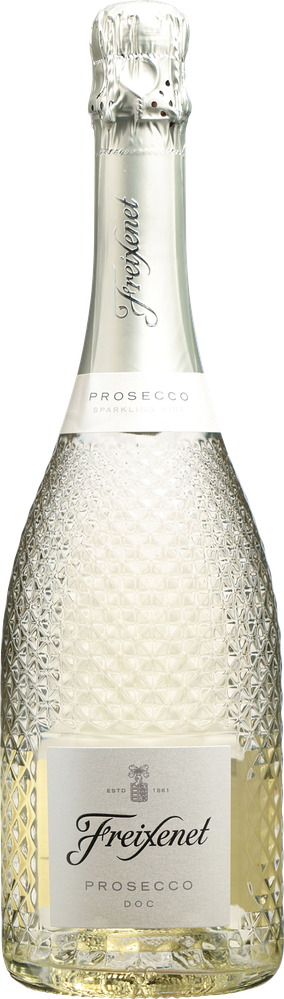 Wein aus Italien Sparkling Wine Prosecco DOC weiß Glasflasche