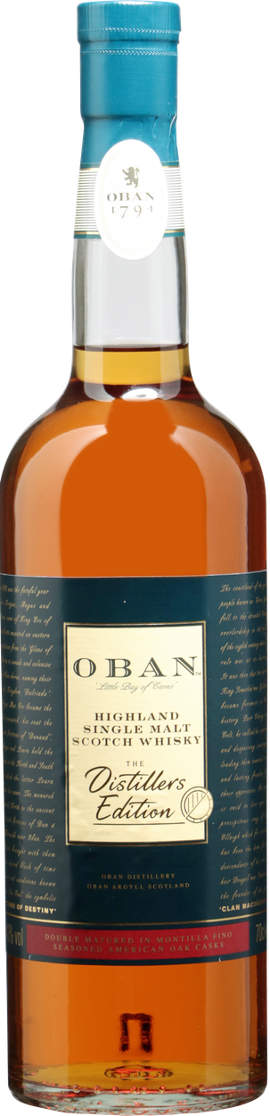 Distillers Edition 2022 Highland Single Malt Scotch Whisky von OBAN aus Großbritannien