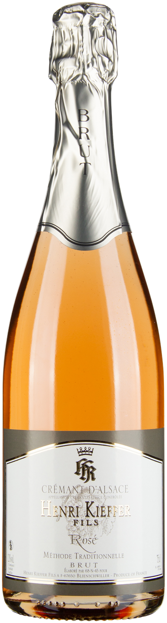 Crémant d'Alsace Rosé von HENRI KIEFFER & FILS aus Frankreich