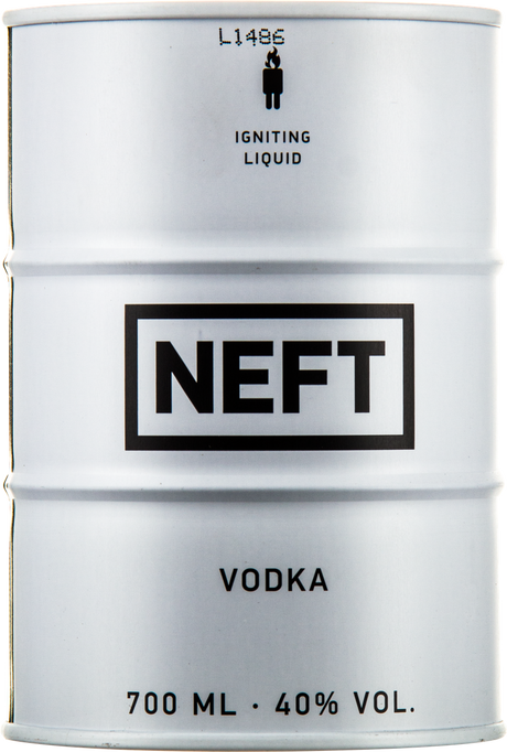 White Barrel Vodka von NEFT aus Österreich