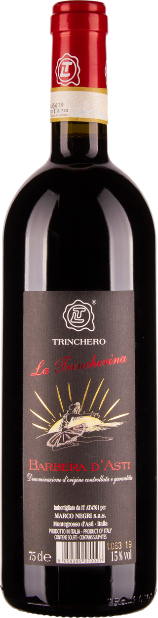 Barbera d'Asti Trincherina 2023 von TRINCHERO aus Italien