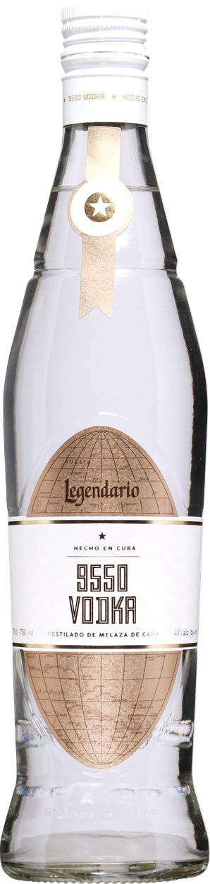 Vodka 9550 von LEGENDARIO aus Kuba