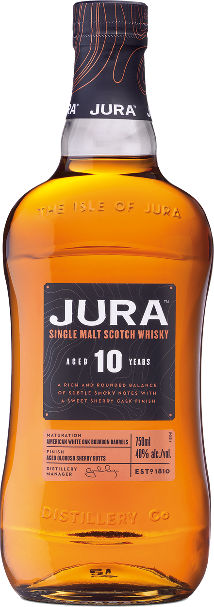 10 years Single Malt Whisky von JURA aus Großbritannien