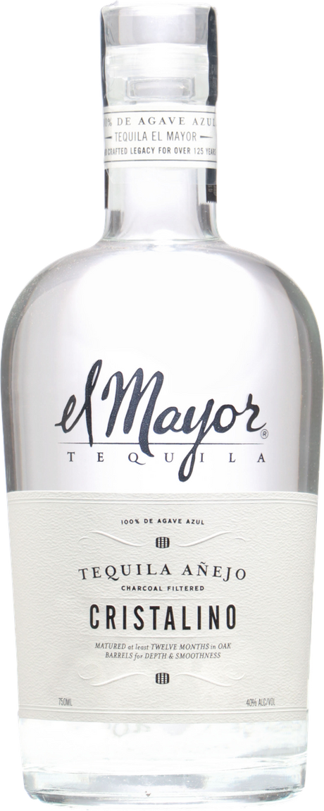 Cristalino Tequila 100% Agave von EL MAYOR aus Mexiko