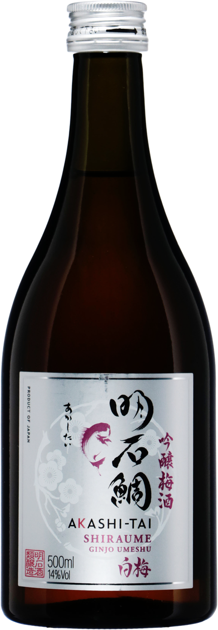 Shiraume Ginjo Umeshu Pflaumenlikör von AKASHI-TAI aus Japan