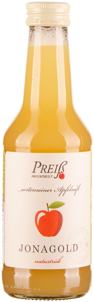 WÖsterreich Apfelsaft Jonagold Naturtrüb PREISS
