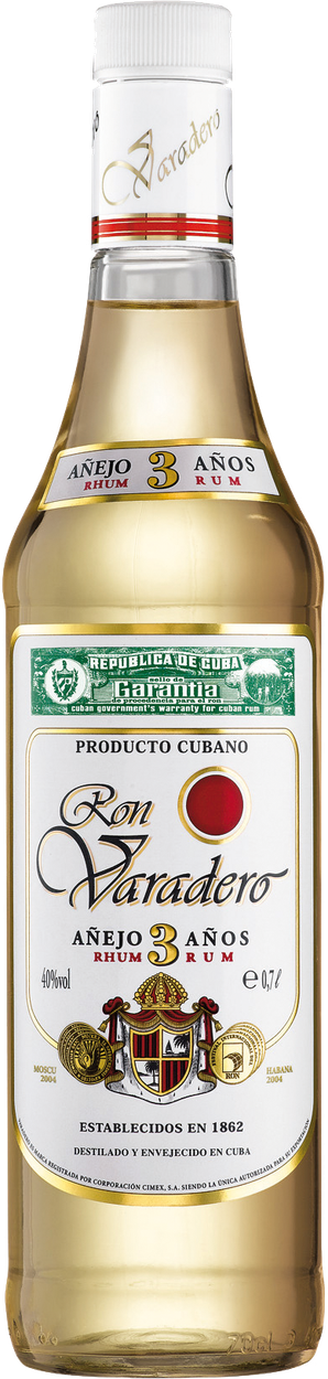 3 años Blanco Rum von VARADERO aus Kuba