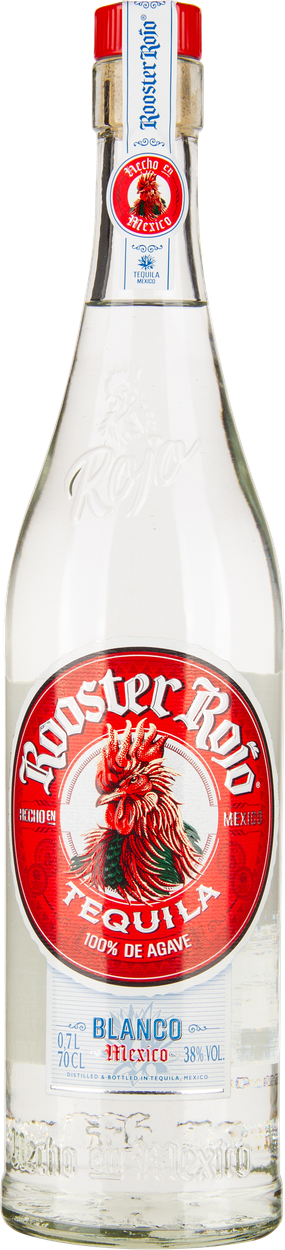 Blanco Tequila 100% de Agave von ROOSTER ROJO aus Mexiko