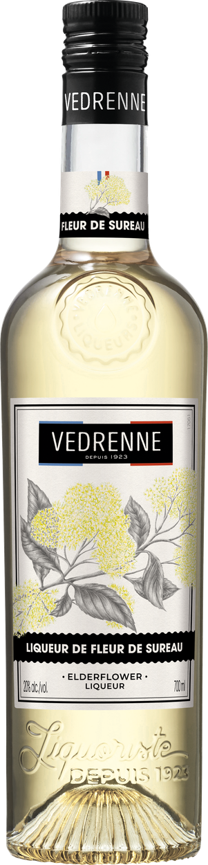 Liqueur de fleur de sureau (Holunder) von VEDRENNE aus Frankreich