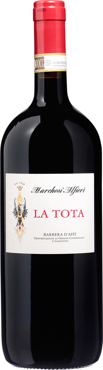 La Tota Barbera d´Asti DOCG 2022 von MARCHESI ALFIERI aus Italien