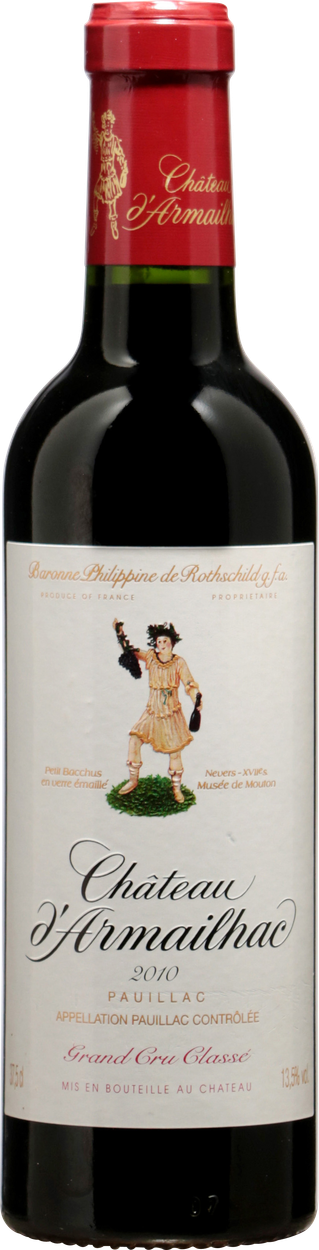 5e Grand Cru Classé 2010 von CHÂTEAU D'ARMAILHAC aus Frankreich