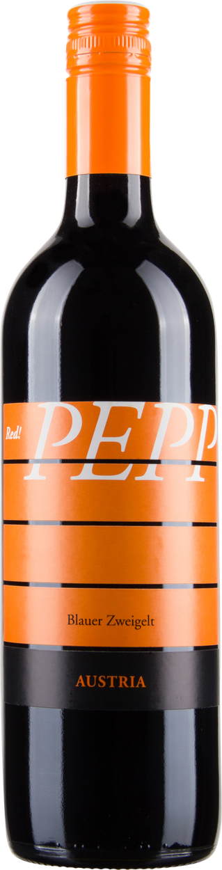 Zweigelt Red! PEPP bio 2023 von GRUBER RÖSCHITZ aus Österreich