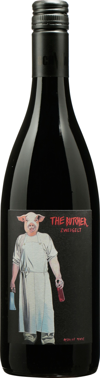 Zweigelt Butcher 2022 von SCHWARZ aus Österreich