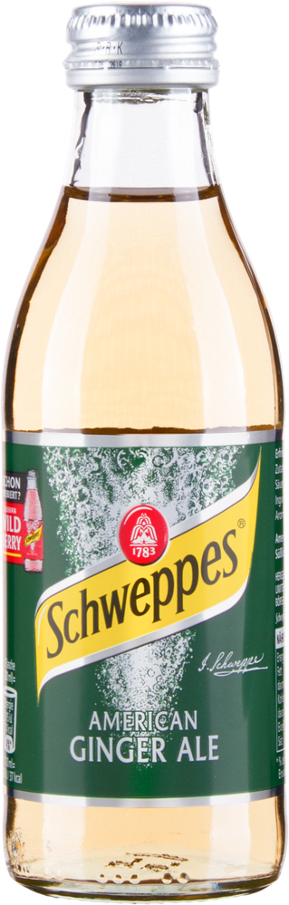 WDeutschland American Ginger Ale SCHWEPPES
