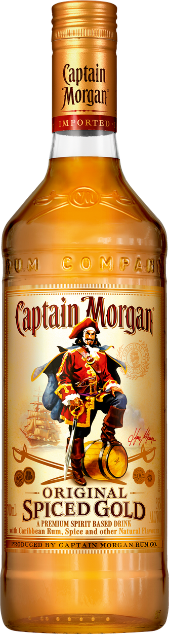 Spiced Gold Rum von CAPTAIN MORGAN aus Jamaika