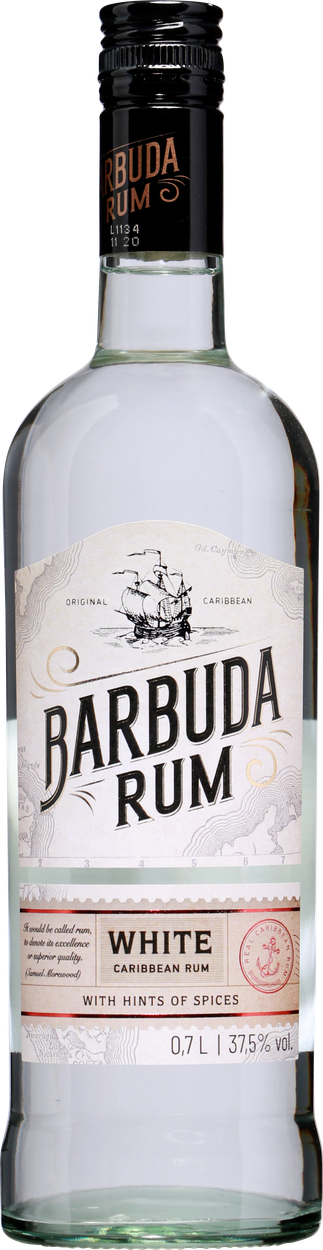 Rum White von BARBUDA 