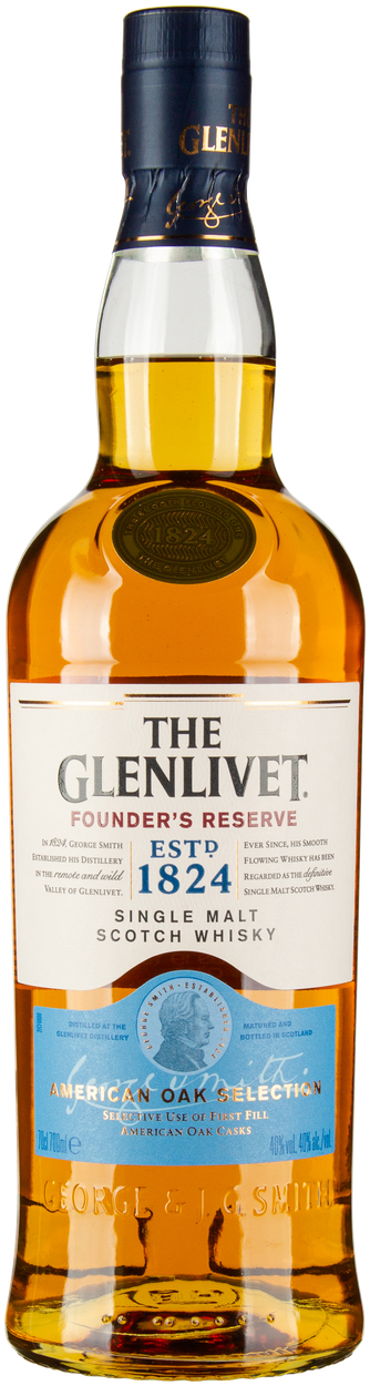 Founder's Reserve Single Malt Scotch Whisky von GLENLIVET aus Großbritannien