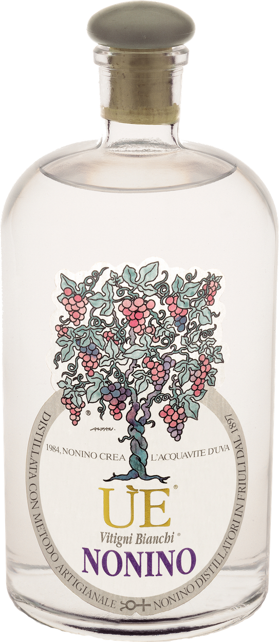 Ùe Uvabianca Grappa von NONINO aus Italien