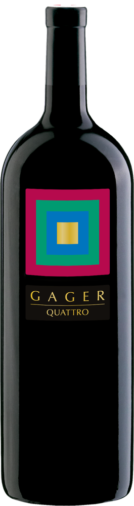 Wein aus Österreich Quattro 2021 Glasflasche