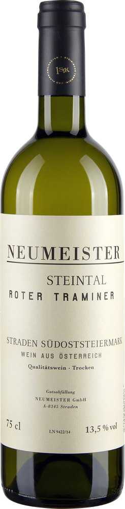 Wein aus Österreich Rarität Roter Traminer Ried Steintal 1STK Vulkanland Steiermark DAC 2004 Glasflasche