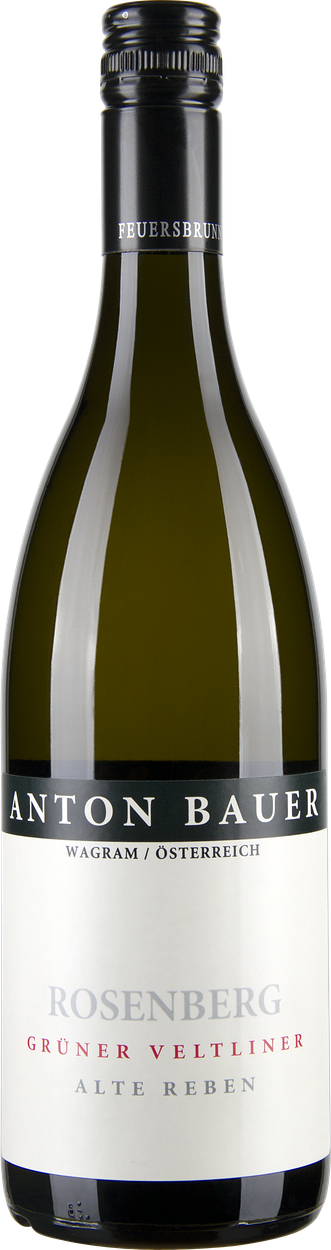 Grüner Veltliner Ried Rosenberg Alte Reben Wagram DAC 2022 von ANTON BAUER aus Österreich