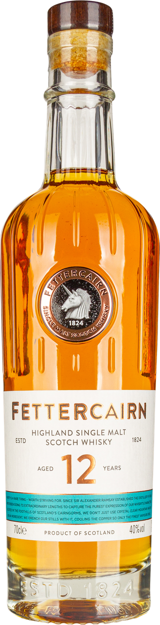 12 years Highland Single Malt Scotch Whisky im Geschenkkarton von FETTERCAIRN aus Großbritannien