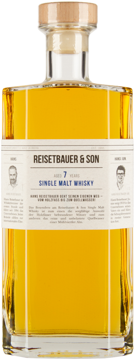 7 years Single Malt Whisky von REISETBAUER & SON aus Österreich
