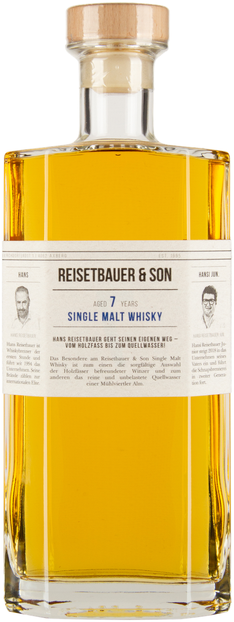 7 years Single Malt Whisky von REISETBAUER & SON aus Österreich